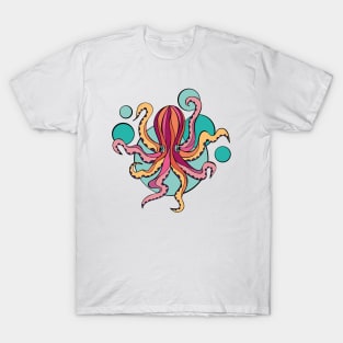 Pink Octopus T-Shirt